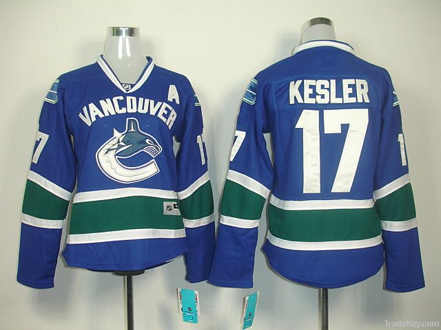 Women Vancouver Canucks #17 Ryan Kesler Blue Jersey, woman jerseys