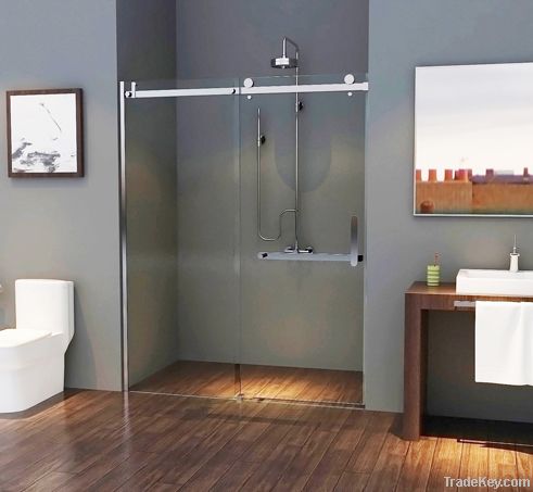 Stainless Steel Rail Sliding Shower Enclosure