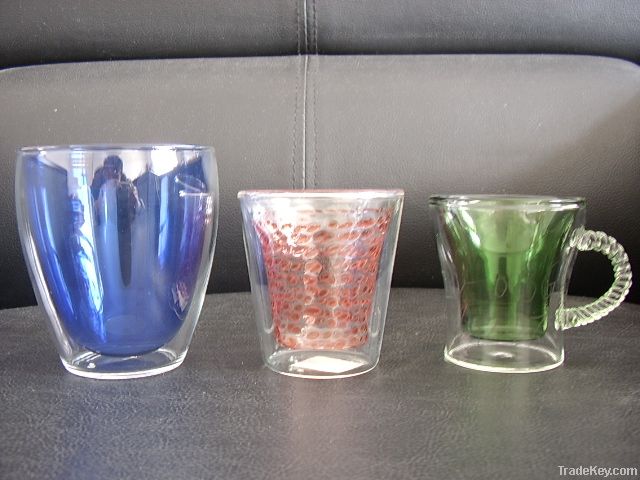 Double Wall Glass Mug