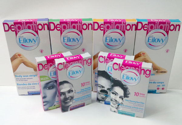 Eilovy Body Wax Strips & Nose Strips