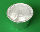 Round  aluminum foil conatiner (73*47mm)