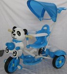 TY child tricycle, with cap and handle bar