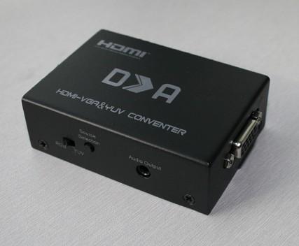 2 to 1 HDMI to VGA/ YPbPr Converter