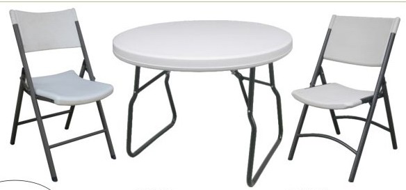 Blow Molded Round table--Plastic