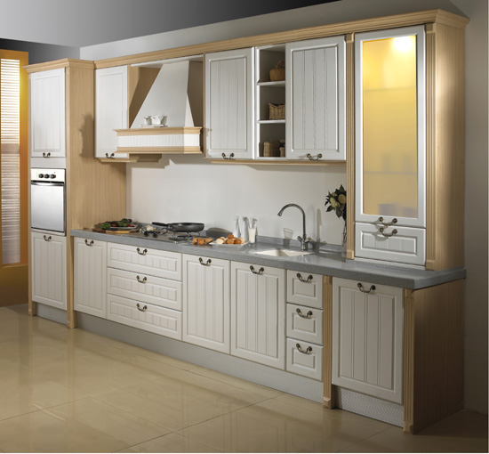 Melamine kitchen cabinets