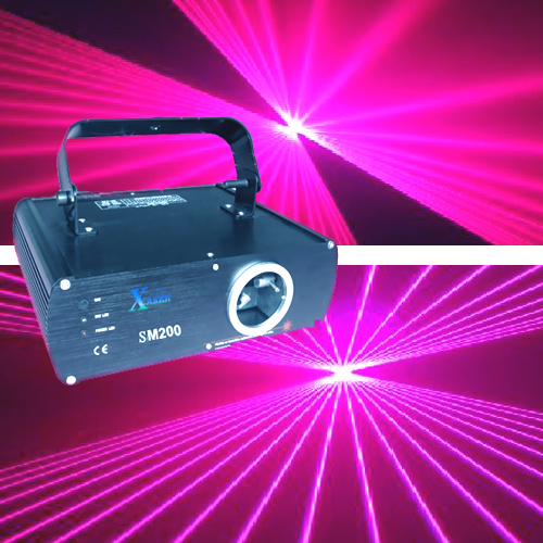 200mw rose laser light