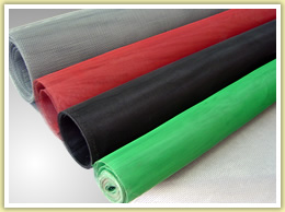 Epoxy coated wire mesh