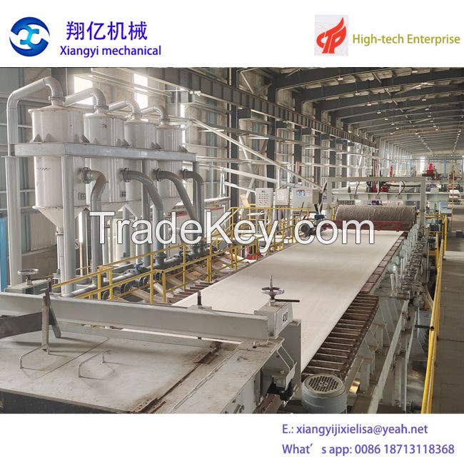 Fiber cement board production line