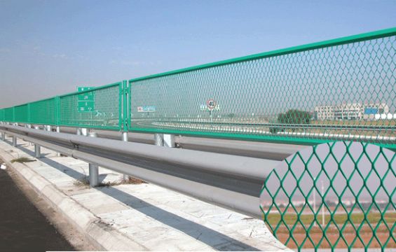 expanded wire mesh(PVC coating)for the highway