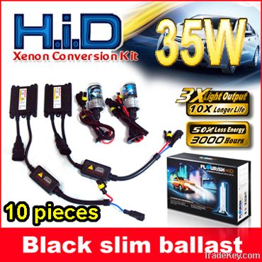 Classical Black Slim Ballasts HID Xenon Conversion Kits FLOURISH Brand