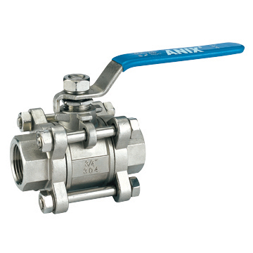 3 PC SCREWED BALL VALVE-316