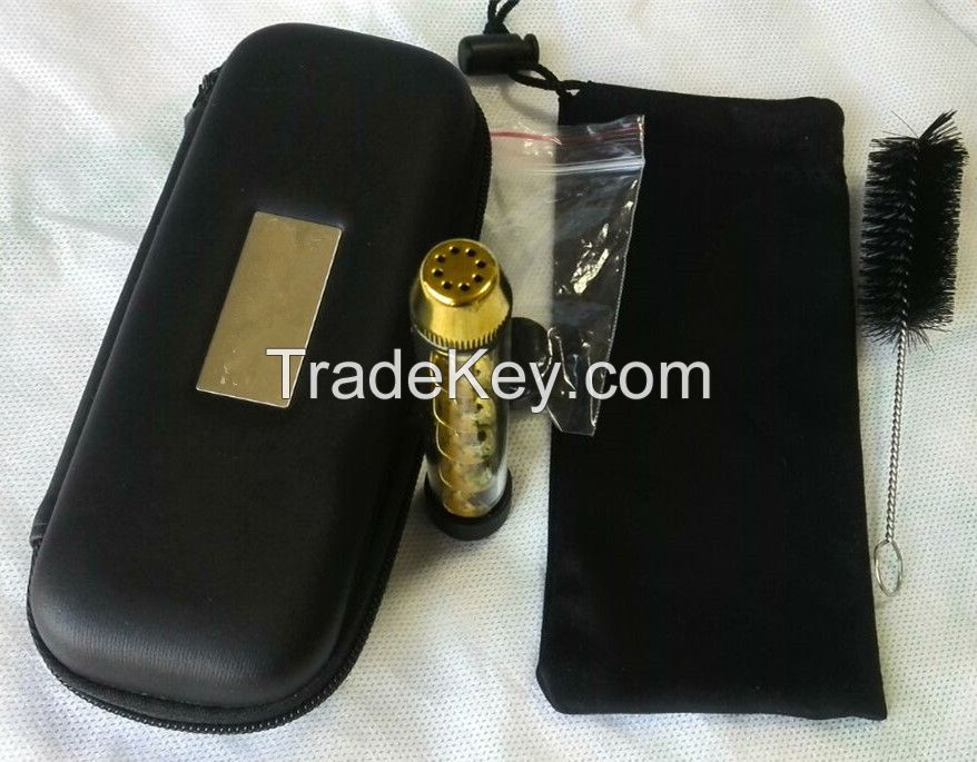 New smoking pipes twisty glass blunt combo kit