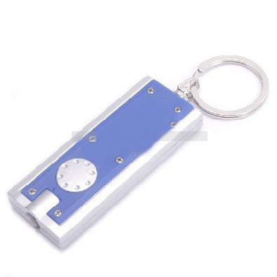 Super Bright Light LED FlashLight KeyRing Keychain Lamp