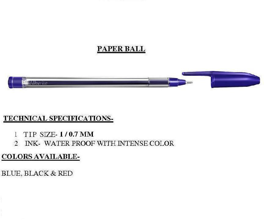 Allwrite Paperball Pen