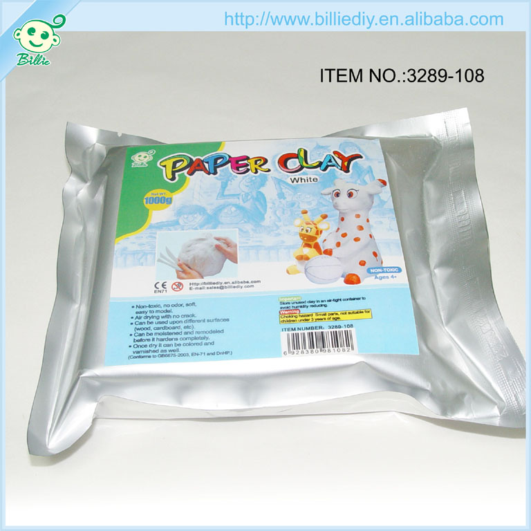 White Air drying clay