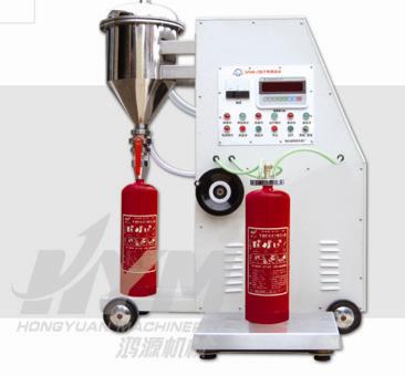 Full-automatic fire extinguisher powder filling machine