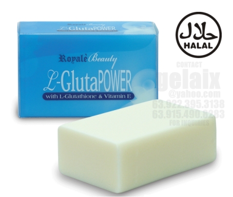 AUTHENTIC GLUTATHIONE SOAP -- Royale L-Gluta Power Glutathione Soap