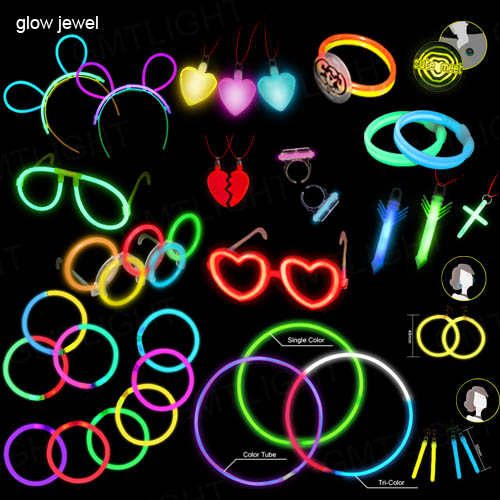 Chemical Glow Glasses, Earring, Ring