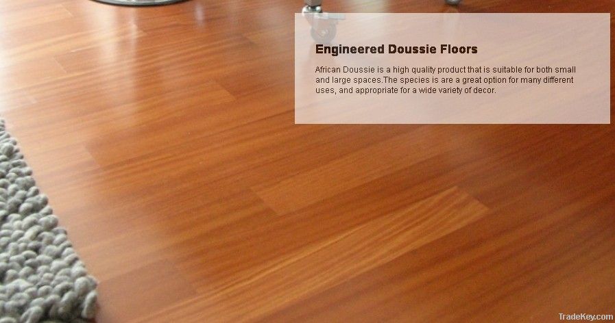 Engineered / Semi Solid Doussie Hardwood Floor