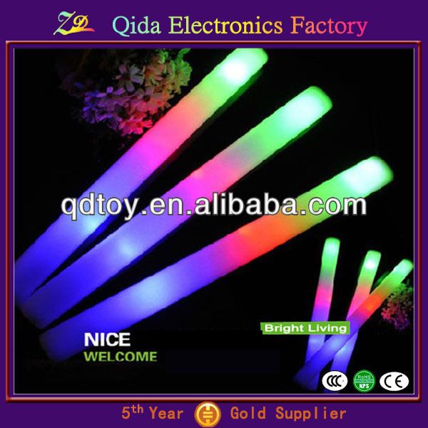 Wholesale light up led flashing foam stick 