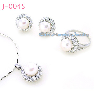 fashion 925 sterling silver jewelry sets