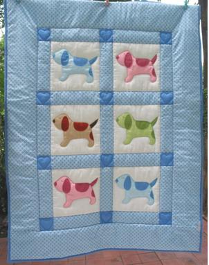 Embroidery Quilt Children Blanket