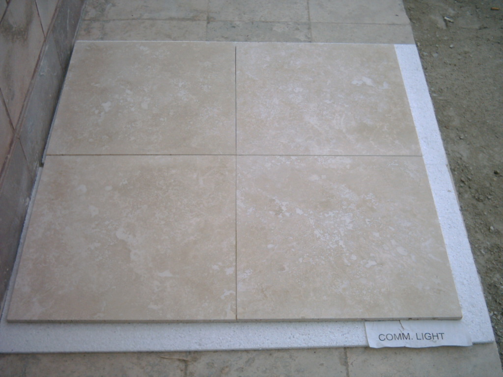 Light Marble, Travertine tile