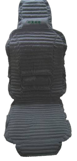 Bamboo charcoal seat cushion with backrest