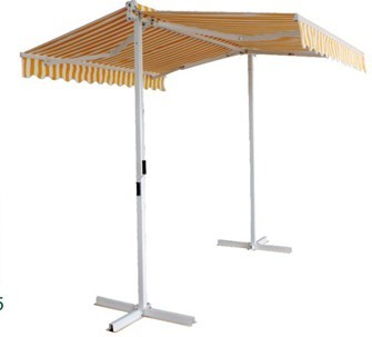 double sided awning