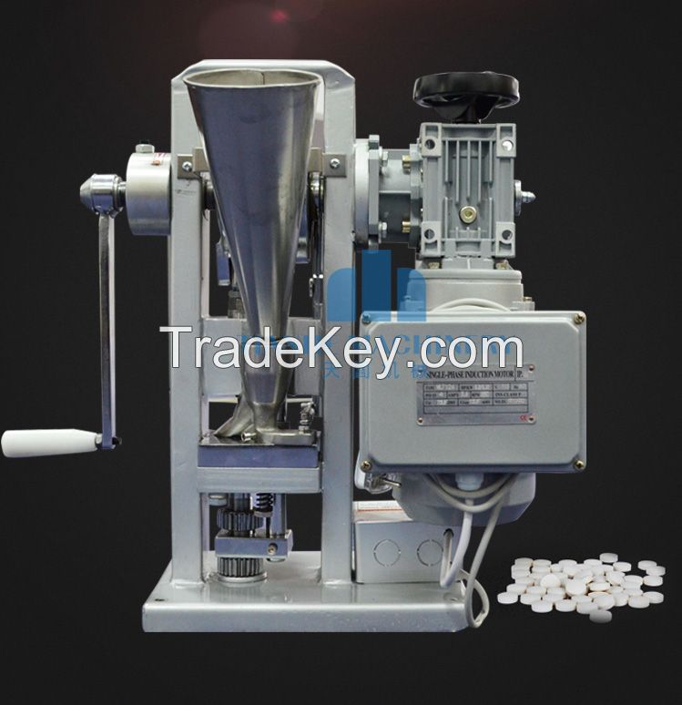 Single punch tablet press machine THDP3 both manual and auto type Leight weight