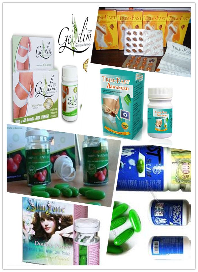 Best Slim/Basha Nut/Trim Fast/Gel Slim/Slim Forte--Botanical Slimming Softgel To Reduce Weight Quickly