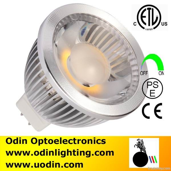 COB LED MR16 12V Spotlight Lamps COB 5W Lamp