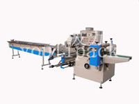 YWB720B below feeding film pillow type packing machine