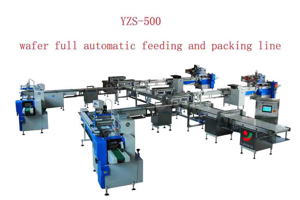 automatic wafer packaging line