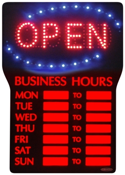 LED OPEN/CLOSED sign Remote control