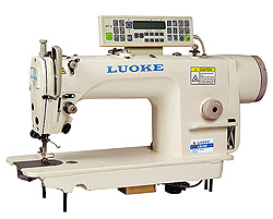 Direct-drive computeried lockstitch sewing machine