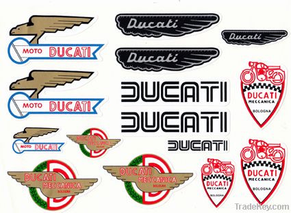 car decal, motorcycle decal, bike decal, other sticker and lables