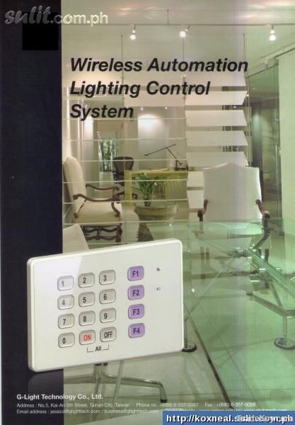 wireless automation lightning control system