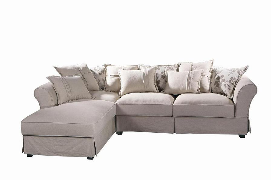 linen fabric sectional sofa