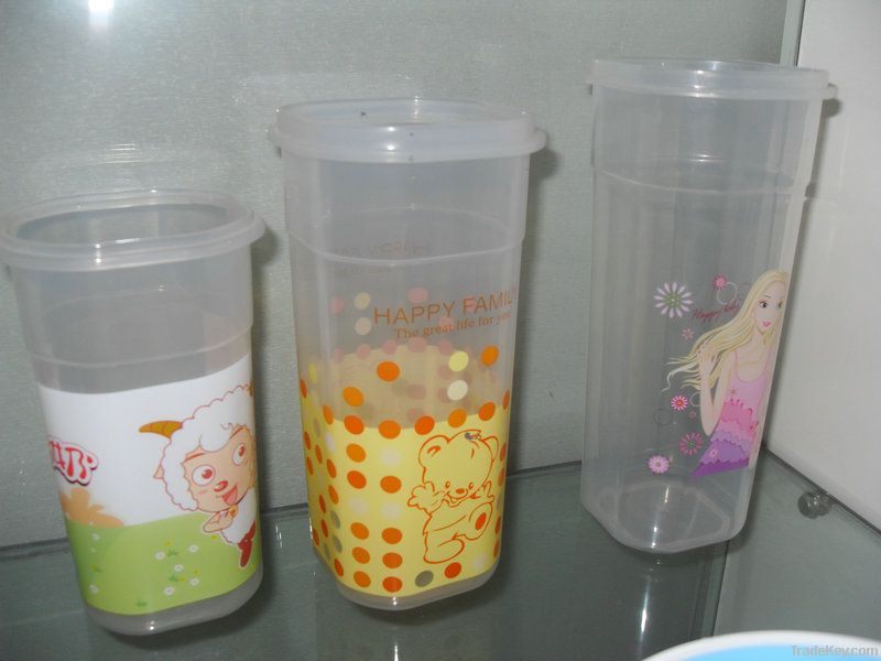 Heat transfer paper for plastic container