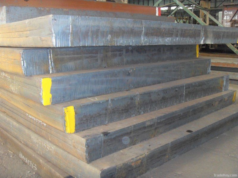 Low alloy high strength steel plate