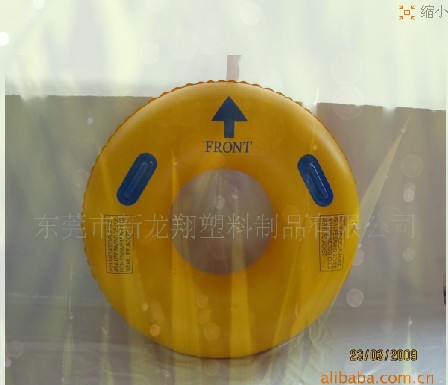 inflatable ski device