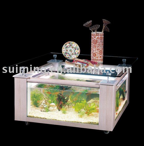 Acrylic Fish-Tank Tea Table