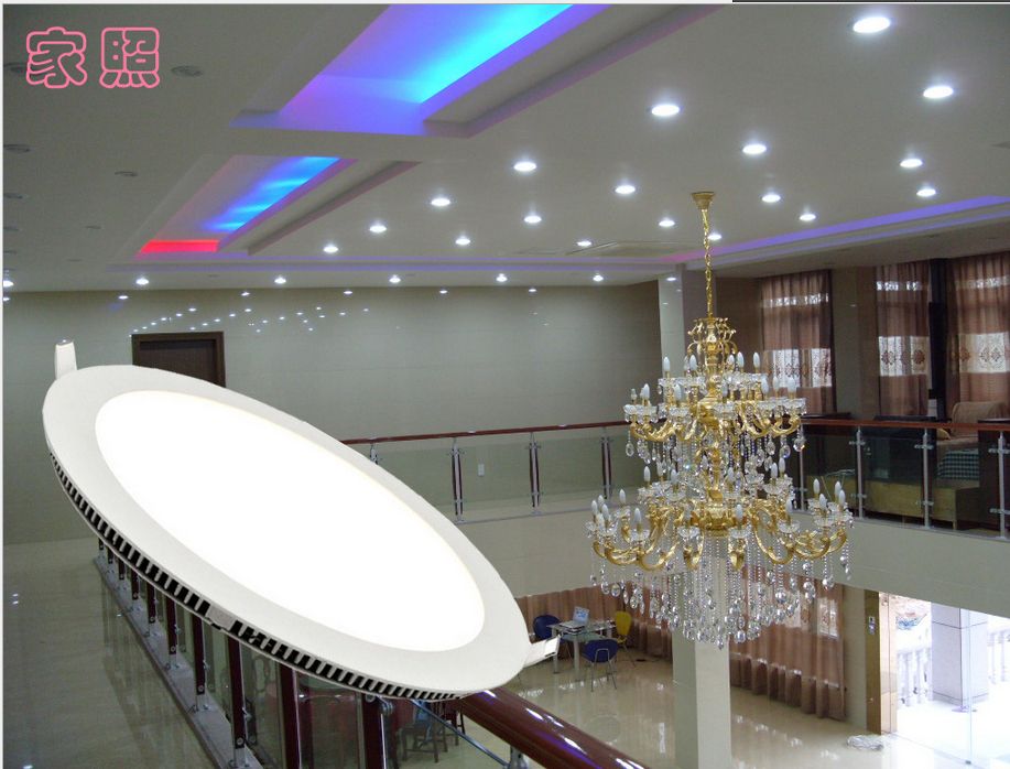 3W Super Slim Round-Shaped LED Panel Light with CE, RoHS