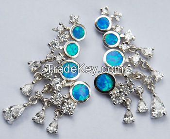 opal jewelry earing E13