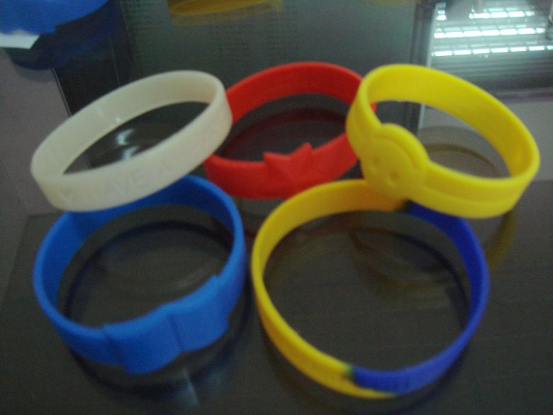 silicone bracelet, silicone wristband