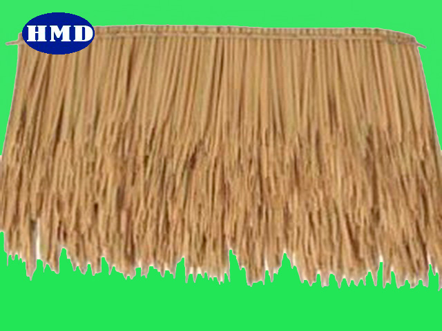 artificial synthetic thatch for construction decoration