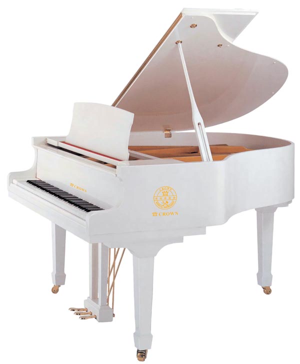 White Grand piano