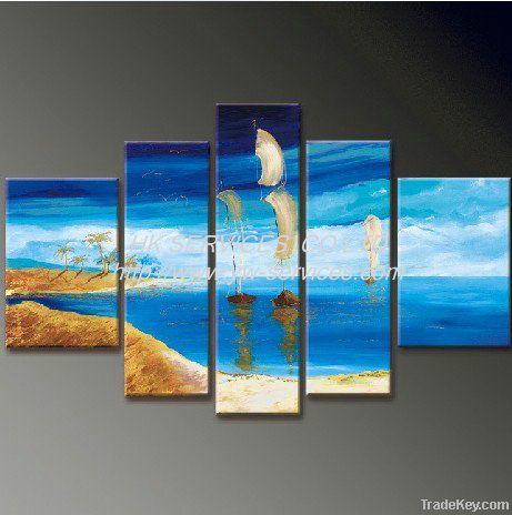 NEW design landscape  painting for house decor on canvas , gift