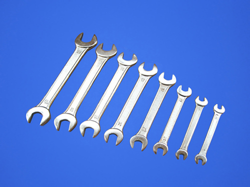 Double open end spanner